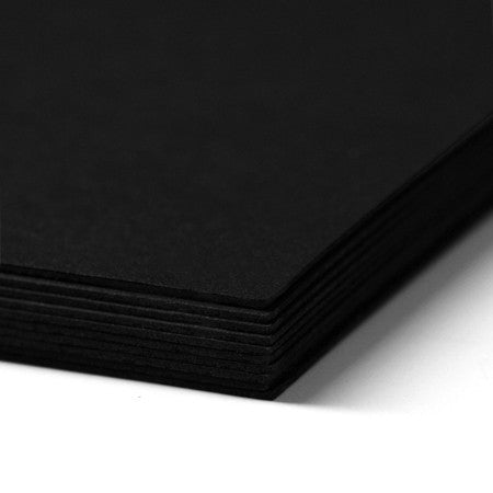 100 x 70 cm Cartulina para enmarcar negra 700 g de Hahnemühle