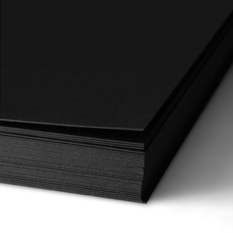 100 x 70 cm Cartulina para enmarcar negra 380 g de Hahnemühle